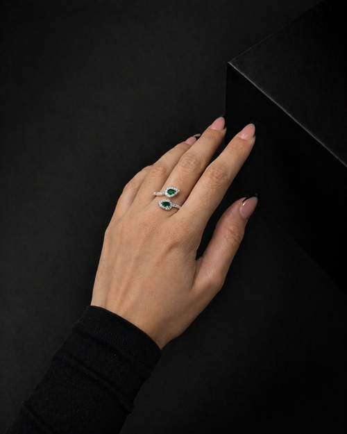 ANILLO ACERO BLANCO 11