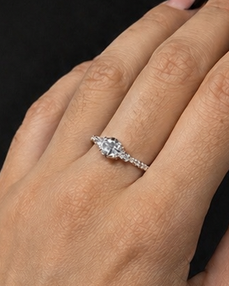 ANILLO ACERO BLANCO 2