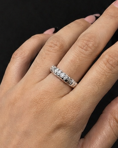 ANILLO ACERO BLANCO 3