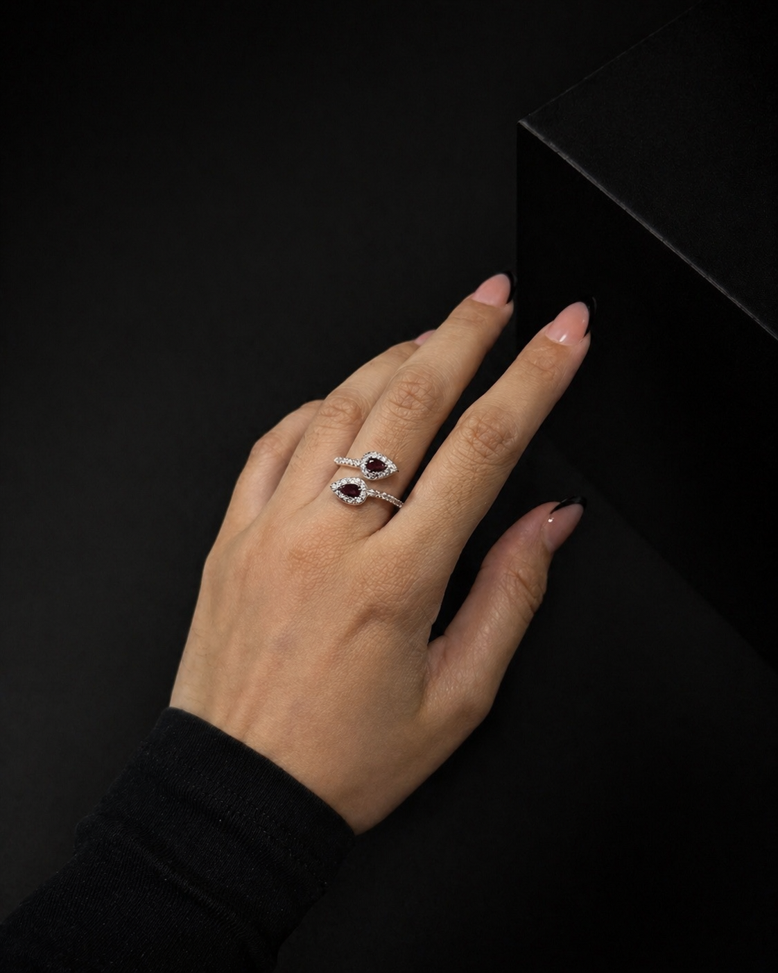 ANILLO ACERO BLANCO 4