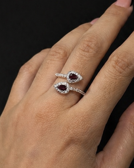 ANILLO ACERO BLANCO 4